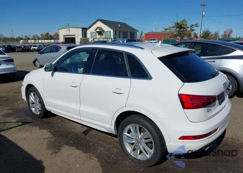 2017 Audi Q3 2.0T Premium z USA, uszkodzony, nr VIN WA1JCCFS7HR008877